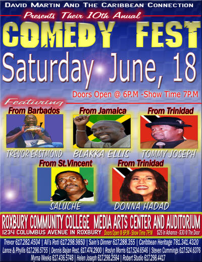 Caribbean Comedy in Boston - 2005